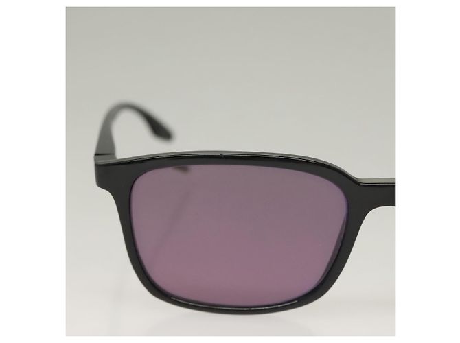 Gafas de sol PRADA de plástico negro Auth bs28173 - vista 4
