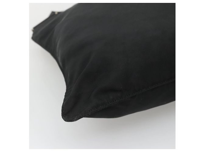 Borsa a Spalla PRADA Nylon Nero Argento Autentica 132150 - vista 17