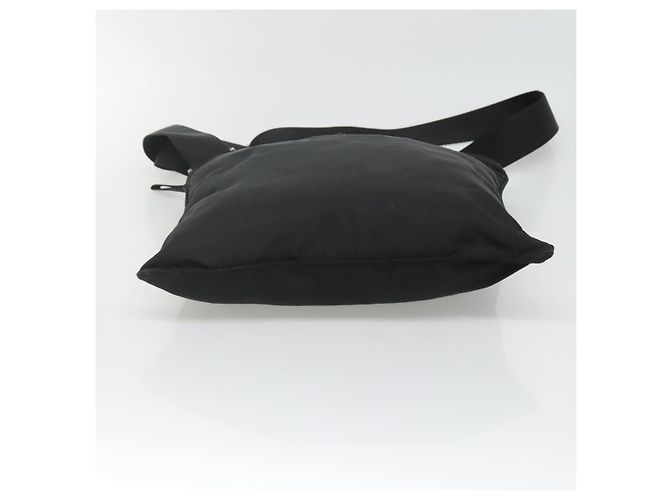 Borsa a Spalla PRADA Nylon Nero Argento Autentica 132150 - vista 5