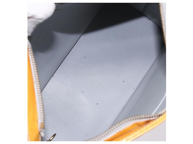 LOUIS VUITTON Borsa a Mano Houston Monogram Vernis Grigio M91053 LV Auth 132526 - vista 11