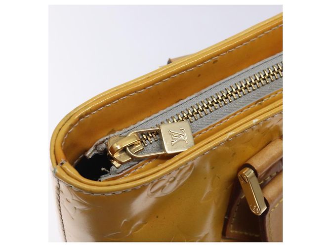 LOUIS VUITTON Borsa a Mano Houston Monogram Vernis Grigio M91053 LV Auth 132526 - vista 18
