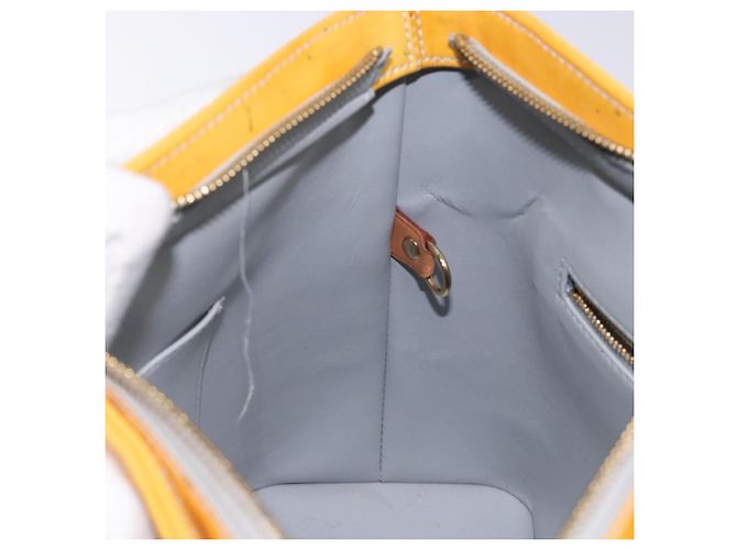 LOUIS VUITTON Borsa a Mano Houston Monogram Vernis Grigio M91053 LV Auth 132526 - vista 20