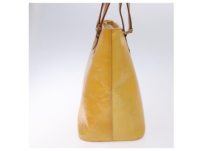 LOUIS VUITTON Borsa a Mano Houston Monogram Vernis Grigio M91053 LV Auth 132526 - vista 3