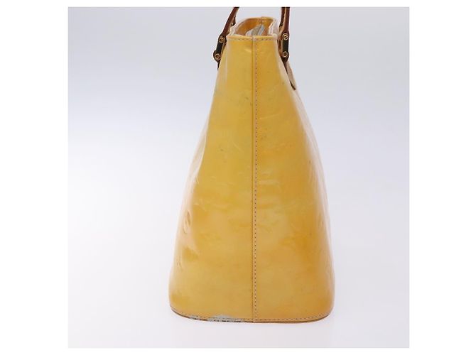 LOUIS VUITTON Borsa a Mano Houston Monogram Vernis Grigio M91053 LV Auth 132526 - vista 4
