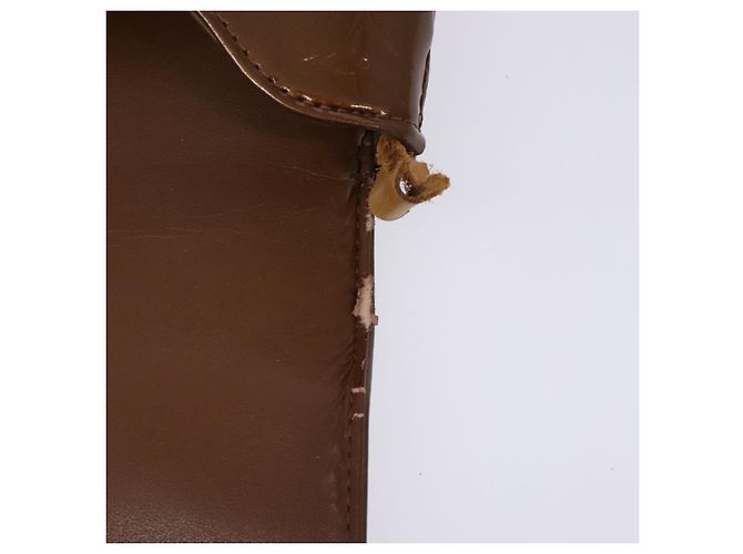 LOUIS VUITTON Borsa Thompson Street Monogram Vernis Bronzo M91124 LV Auth bs28129 - vista 10