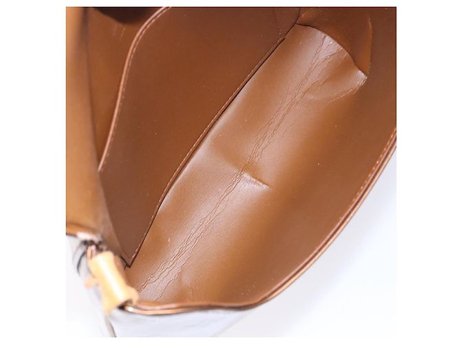LOUIS VUITTON Borsa Thompson Street Monogram Vernis Bronzo M91124 LV Auth bs28129 - vista 11