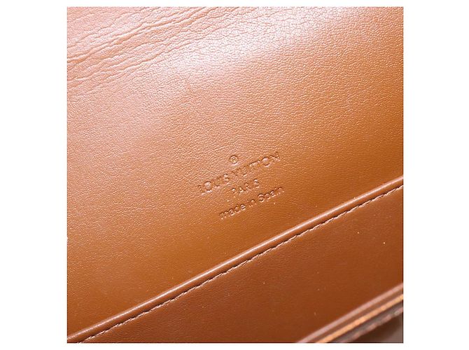 LOUIS VUITTON Borsa Thompson Street Monogram Vernis Bronzo M91124 LV Auth bs28129 - vista 20