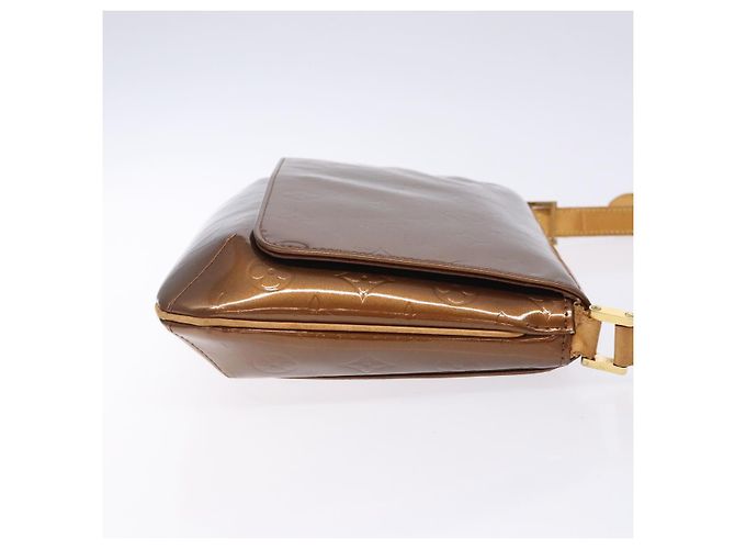 LOUIS VUITTON Borsa Thompson Street Monogram Vernis Bronzo M91124 LV Auth bs28129 - vista 3
