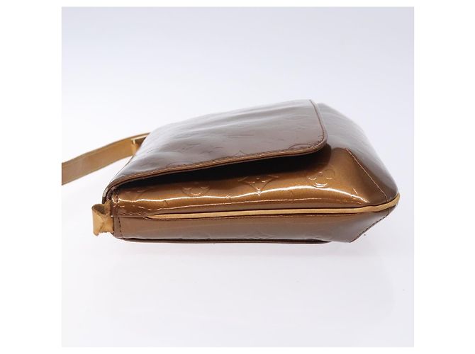 LOUIS VUITTON Borsa Thompson Street Monogram Vernis Bronzo M91124 LV Auth bs28129 - vista 4
