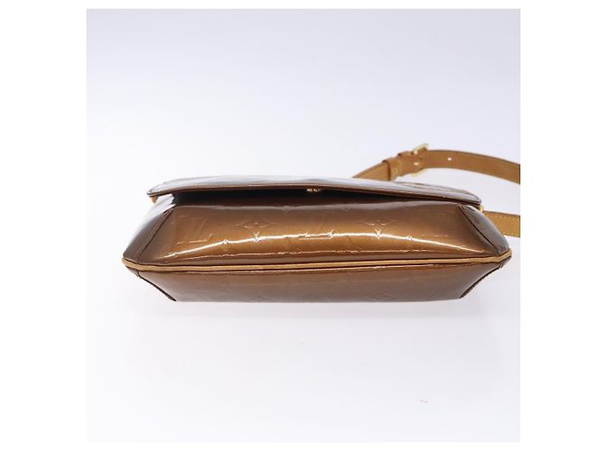 LOUIS VUITTON Borsa Thompson Street Monogram Vernis Bronzo M91124 LV Auth bs28129 - vista 5