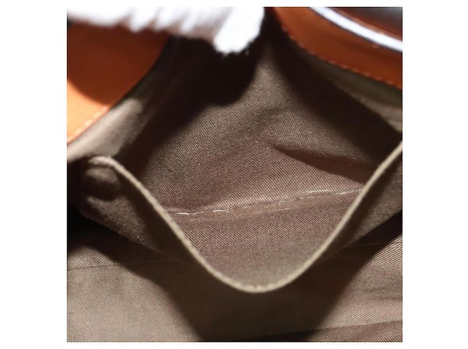Chloé Chloe Elsie Schultertasche aus Leder Beige Gold Auth BA4046 - Ansicht 21