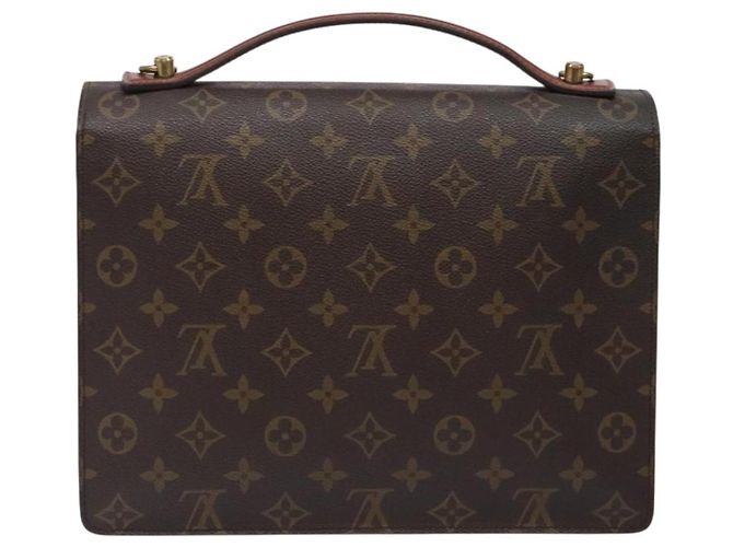 LOUIS VUITTON Borsa a Mano Monceau 28 Monogram M51185 LV Auth ki5795 Monogramma - vista 2