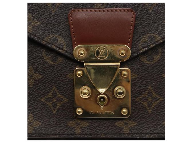LOUIS VUITTON Borsa a Mano Monceau 28 Monogram M51185 LV Auth ki5795 Monogramma - vista 20