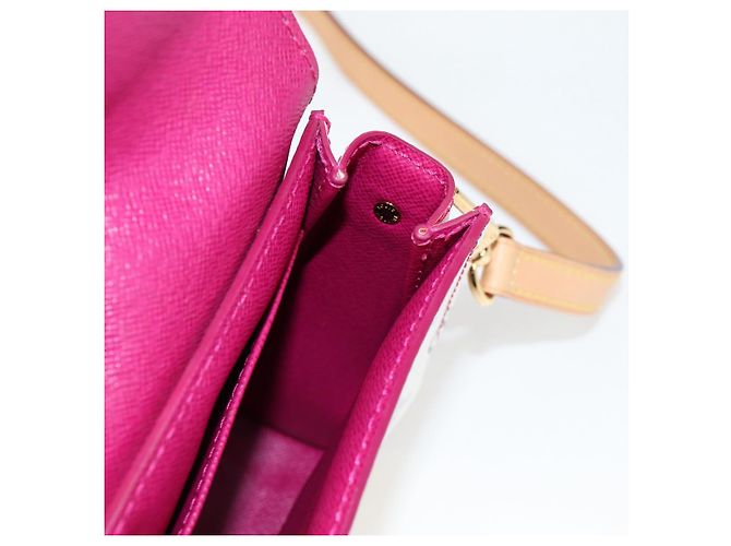 LOUIS VUITTON Monogram Multicolor Heart Breaker Tasche Weiß M40660 Auth 131824SV - Ansicht 21