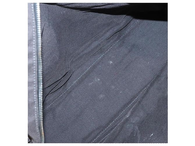 Hermès HERMES Her Line Tote Bag Canvas Grau Silber Auth 132562 Braun - Ansicht 11
