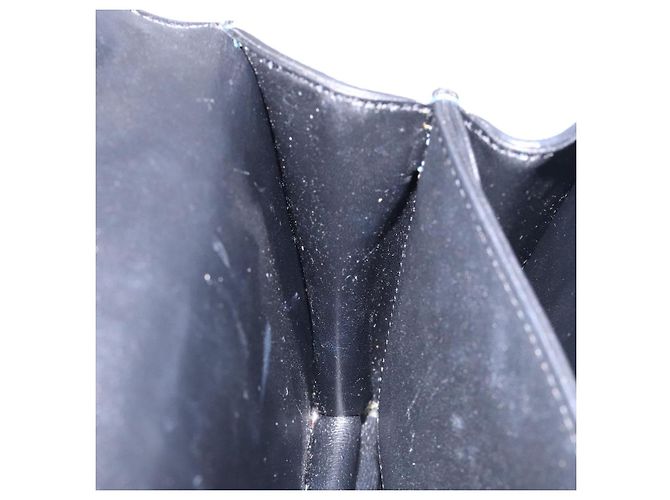 Borsa a Spalla LOEWE Camoscio Blu Argento Auth 132888 - vista 19