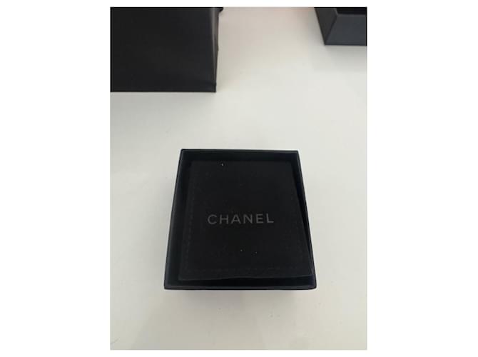 Orecchini Chanel placcati oro D'oro - vista 4