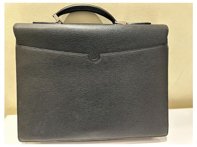 St Dupont Portadocumenti S.T. Dupont, 'Line D Towel Black' Nero - vista 3