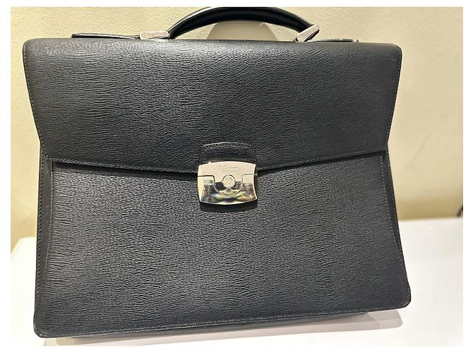 St Dupont Portadocumenti S.T. Dupont, 'Line D Towel Black' Nero - vista 4