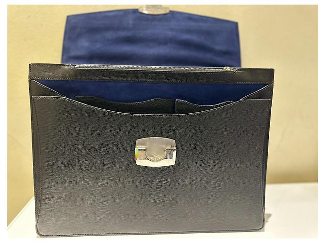 St Dupont Portadocumenti S.T. Dupont, 'Line D Towel Black' Nero - vista 5