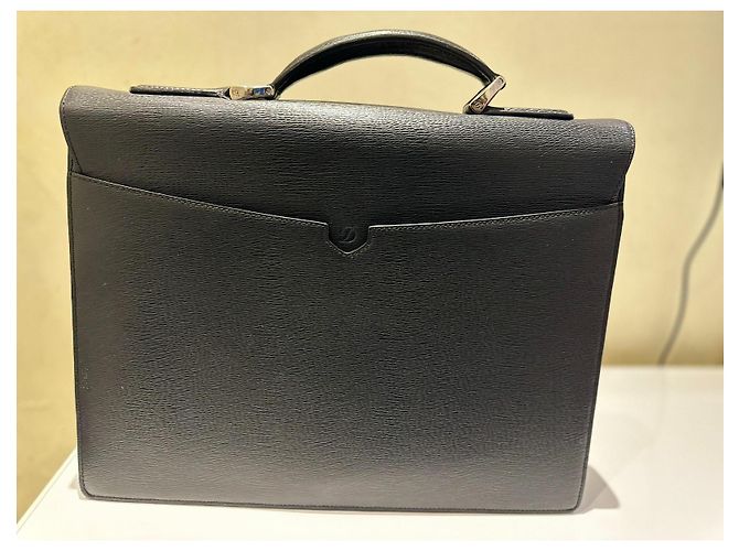 St Dupont Portadocumenti S.T. Dupont, 'Line D Towel Black' Nero - vista 8