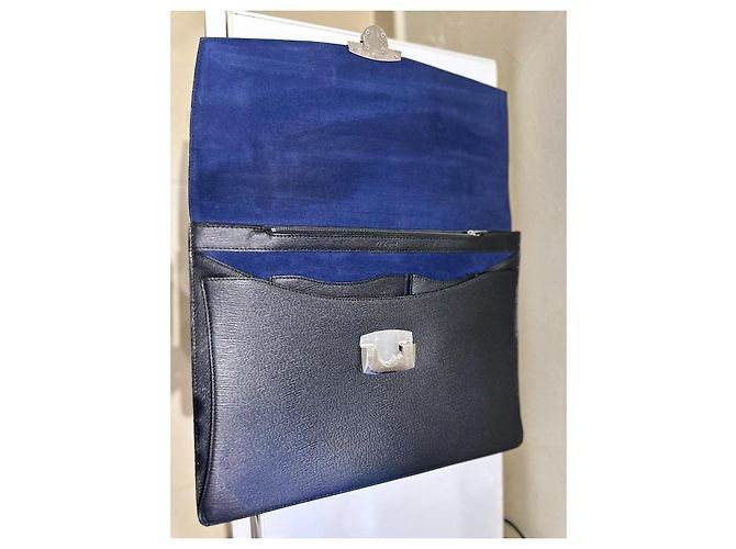 St Dupont Portadocumenti S.T. Dupont, 'Line D Towel Black' Nero - vista 9