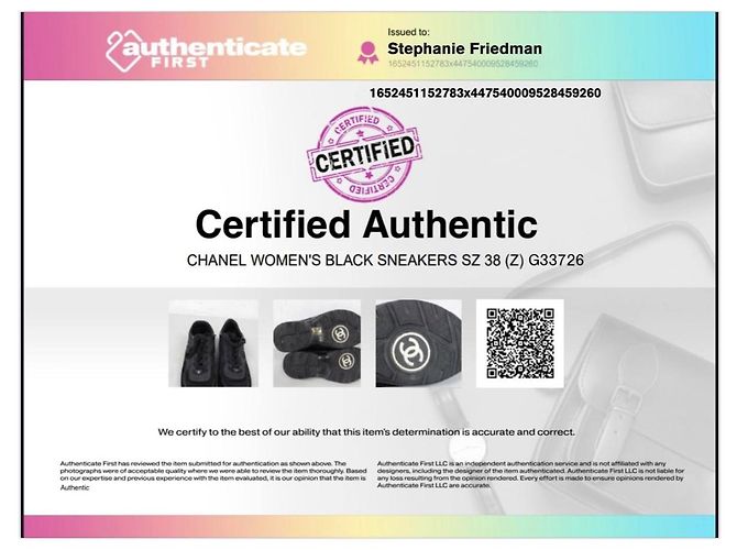 CC Chanel runner triplo nero G33726 - vista 10