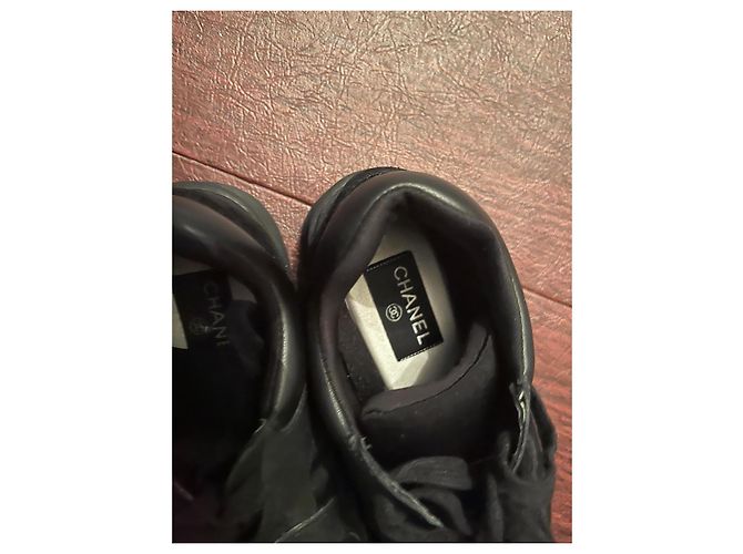 CC Chanel runner triplo nero G33726 - vista 6
