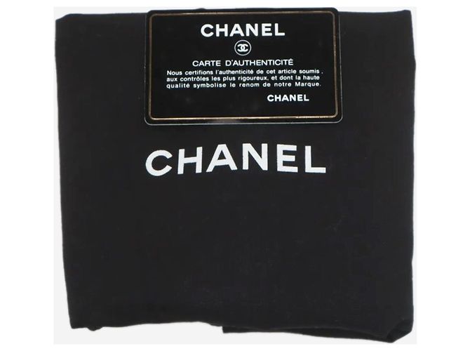 Chanel Borsa a spalla in pelle di agnello matelassé nera 2012 con catena Nero - vista 11