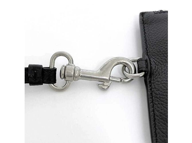 Tarjetero de cuero negro Balenciaga - vista 6