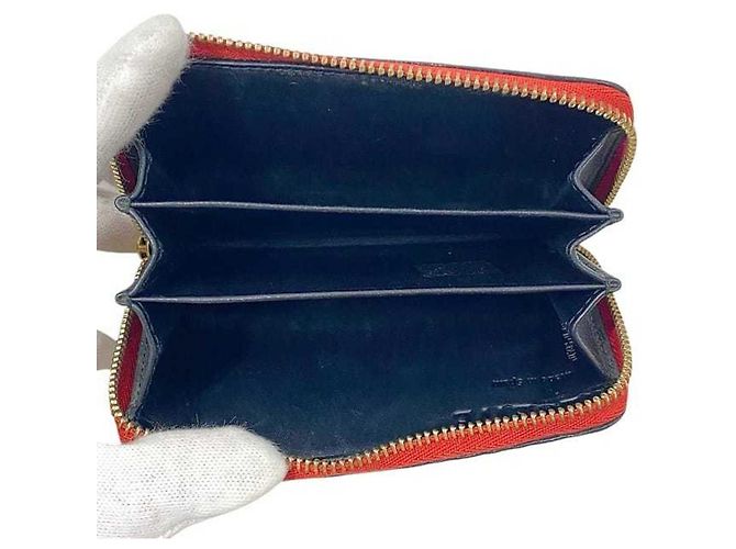 Monedero de cuero rojo Loewe Roja - vista 5