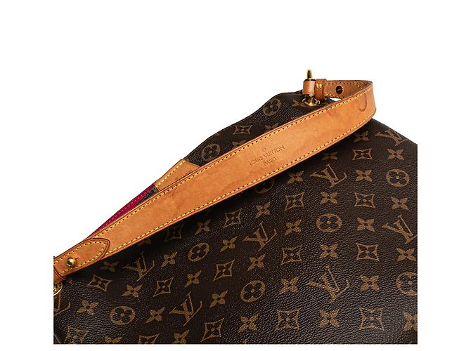 Louis Vuitton Borsa Graceful PM Monogram Marrone - vista 10