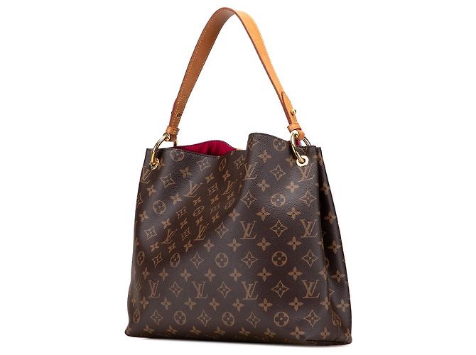 Louis Vuitton Borsa Graceful PM Monogram Marrone - vista 2