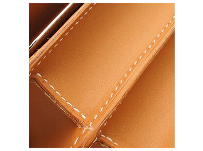 Borsa Roulis Mini Veau Marrone Hermès Caramello - vista 10