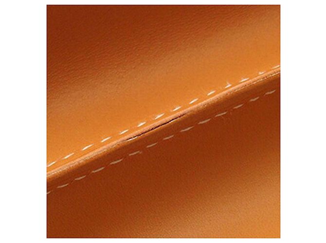 Borsa Roulis Mini Veau Marrone Hermès Caramello - vista 11