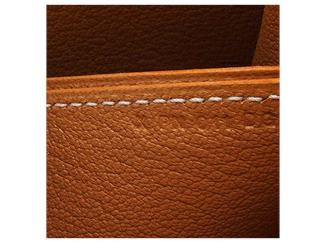 Borsa Roulis Mini Veau Marrone Hermès Caramello - vista 8
