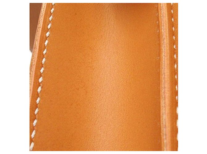 Borsa Roulis Mini Veau Marrone Hermès Caramello - vista 9