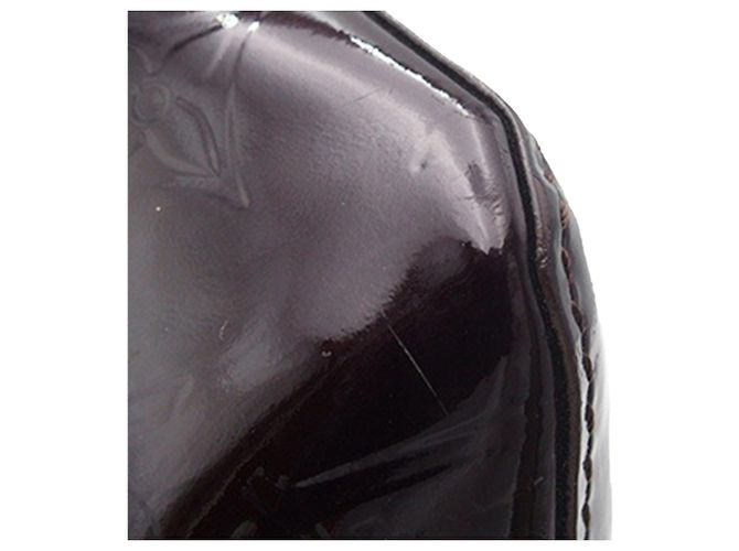 Louis Vuitton Purple Monogram Vernis Bellevue PM Porpora - vista 9