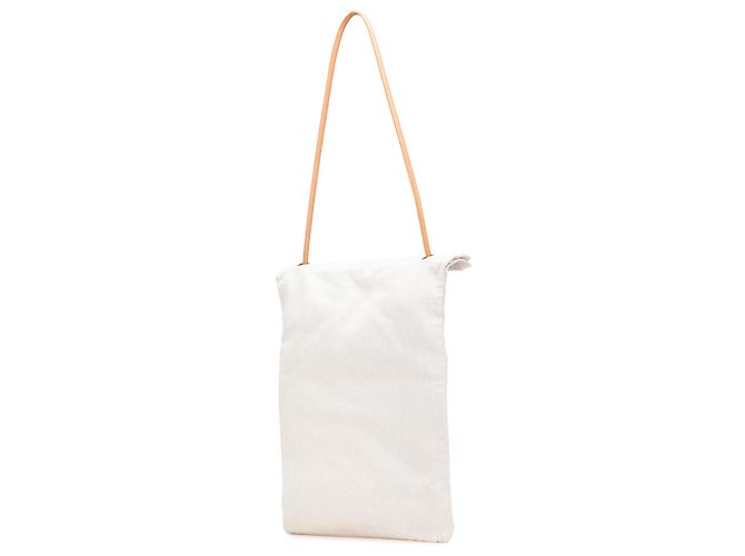 Borsa in tela Aline Grooming GM Hermès marrone Beige - vista 2