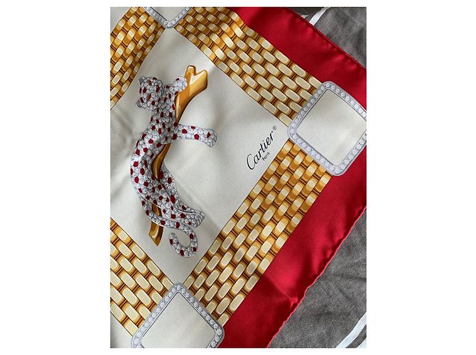 Cartier Panther Silk Scarf 85x85 - view 5