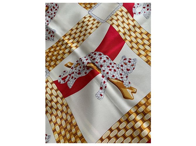 Cartier Panther Silk Scarf 85x85 - view 6