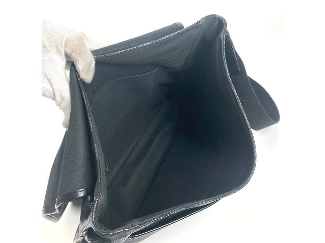 Borsa Daniel MM Damier Graphite Louis Vuitton Nero - vista 11