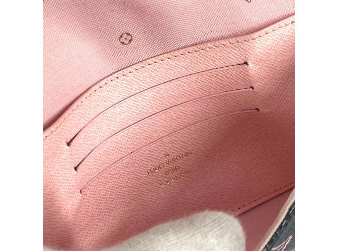 Louis Vuitton Monogram Multi Pochette Felicie Tasche Schwarz Pink - Ansicht 10