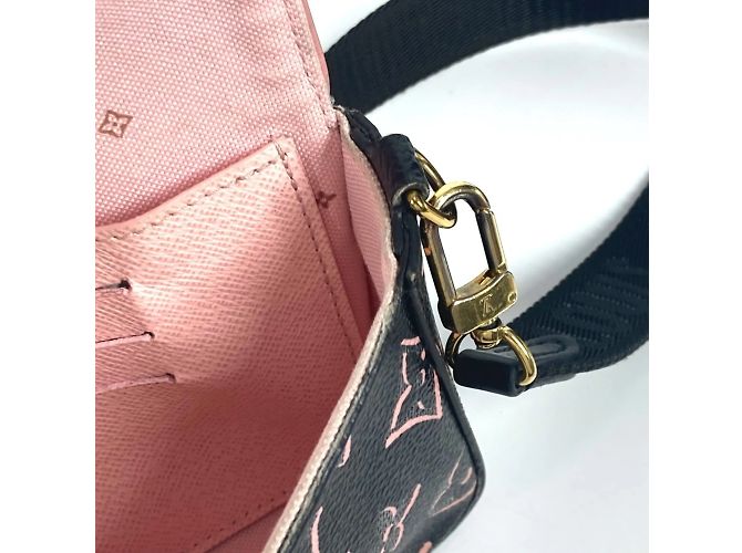 Louis Vuitton Monogram Multi Pochette Felicie Tasche Schwarz Pink - Ansicht 11