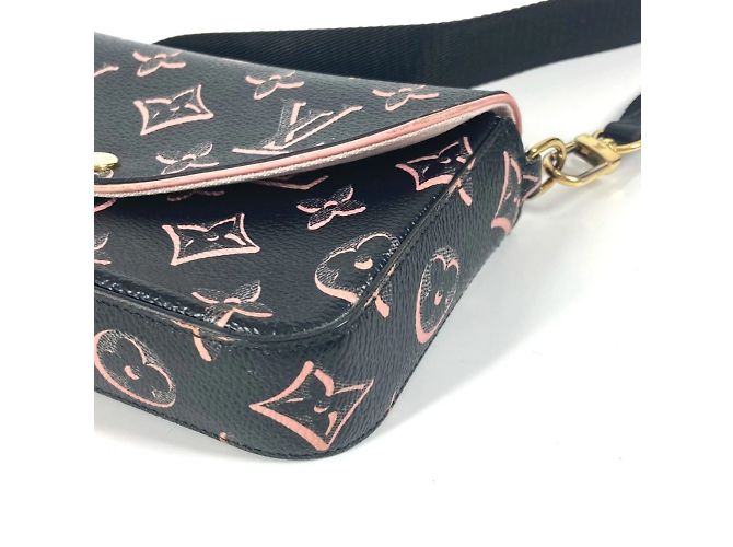 Louis Vuitton Monogram Multi Pochette Felicie Tasche Schwarz Pink - Ansicht 6