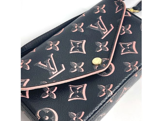 Louis Vuitton Monogram Multi Pochette Felicie Tasche Schwarz Pink - Ansicht 8