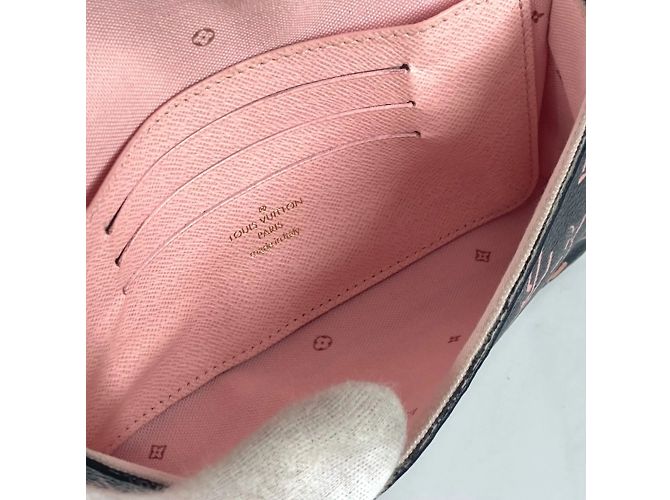 Louis Vuitton Monogram Multi Pochette Felicie Tasche Schwarz Pink - Ansicht 9