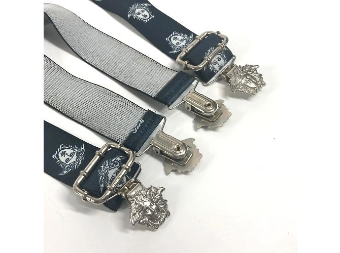 Suspenders avec logo Méduse de Versace - vue 3