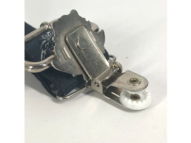 Suspenders avec logo Méduse de Versace - vue 6