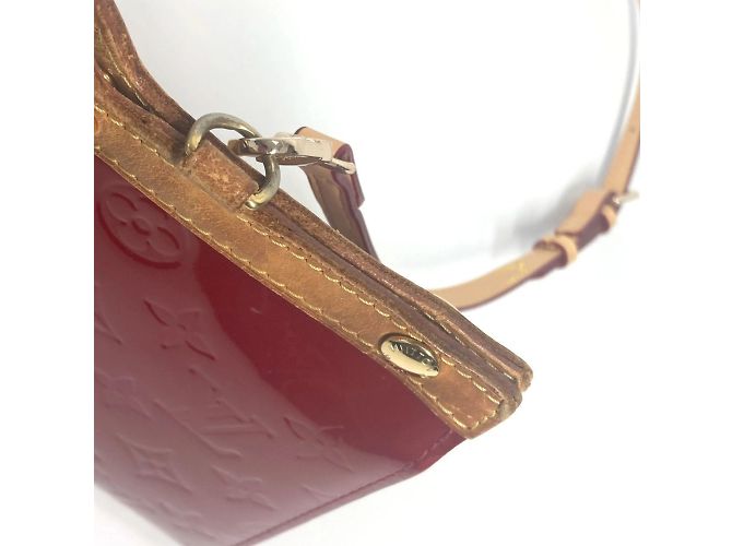 Borsa Roxbury Drive in Monogram Vernis di Louis Vuitton Rosso - vista 10